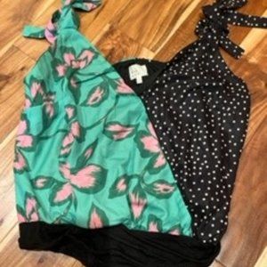 Polka Dot/ Flower Body Suit